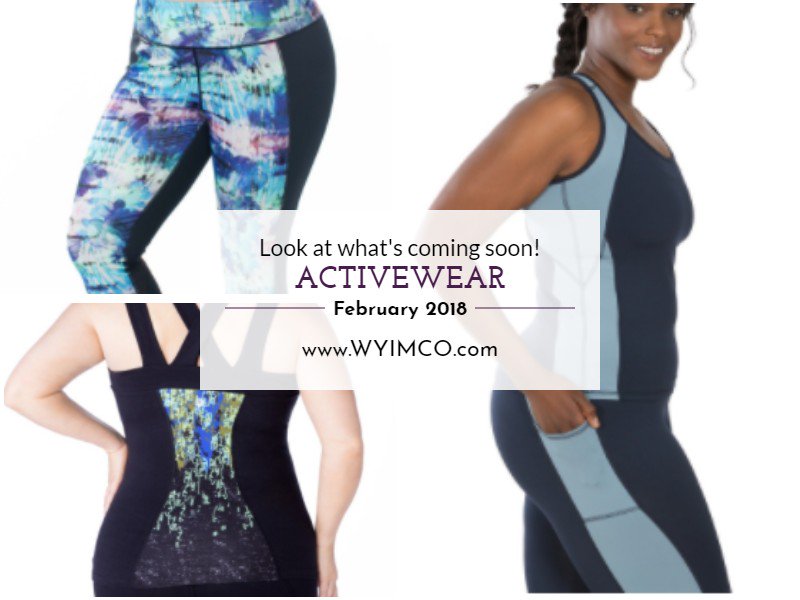 WYIMCO's tweet photo. Just over a month into a new year and we are making moves, to help you make moves. #Activewear coming this month to WYIM, Co https://t.co/w3VVgC23gE