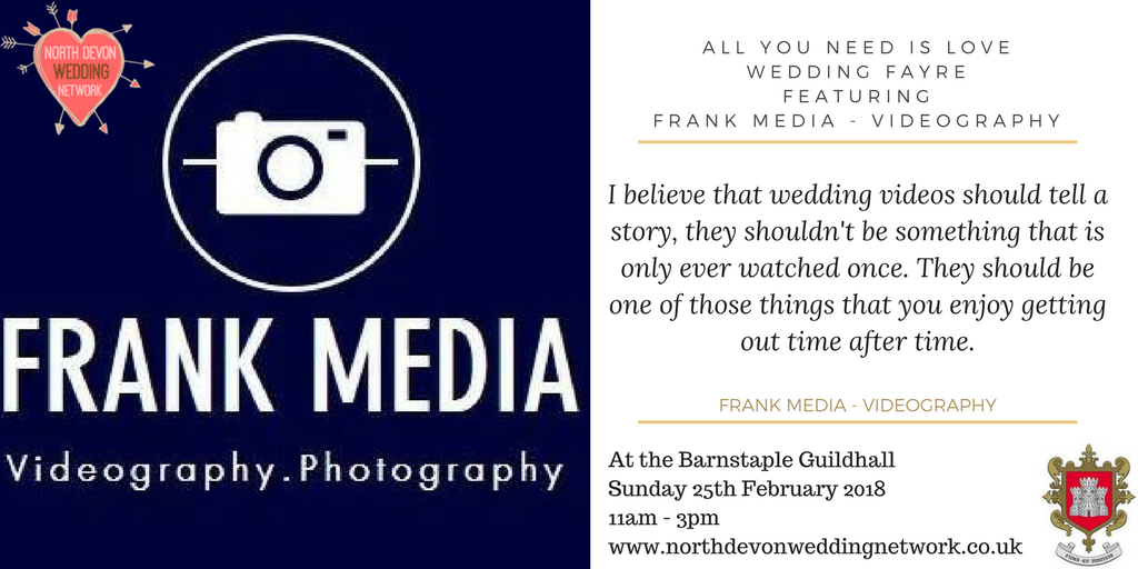 NDWedNetwork's tweet photo. #Videography Have your day captured on film!!! @FrankMedia2 @BarumTC Barnstaple Guildhall's "All You Need Is Love" #WEDDINGFAYRE! Sunday 25th February 11am-3pm See amazing local suppliers from @NDWedNetwork #NDWN #Barnstaple
DONT FORGET TO PRE REGISTER > https://t.co/gvjqIHyBmR https://t.co/3KYk0CTeU0