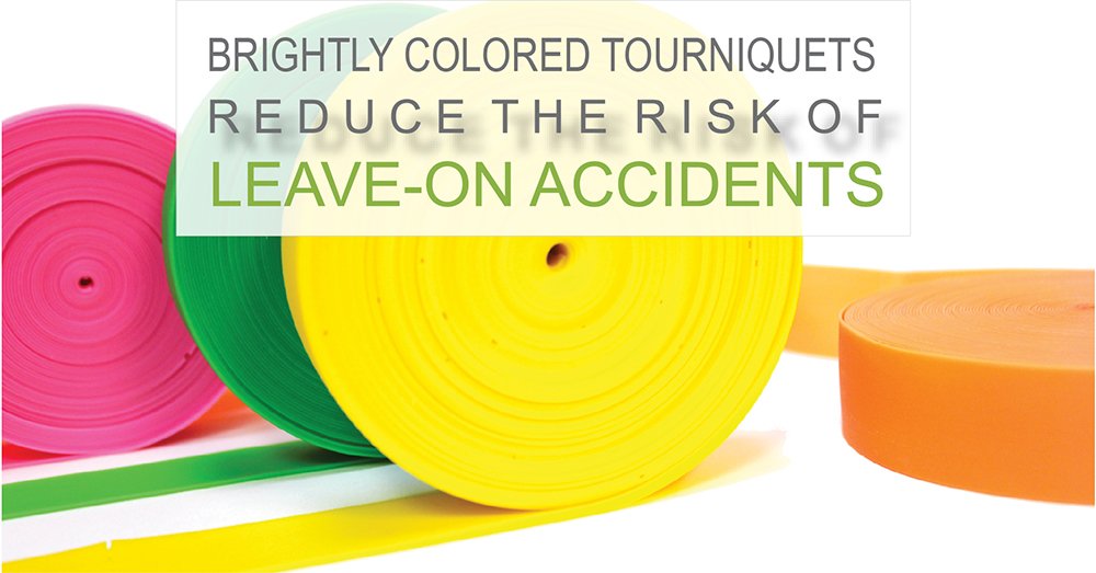 Caresfield's tweet image. Brightly colored tourniquets reduce the risk of leave-on accidents! PlatinumCode provides 5 bright colors in textured and non-textured options. Contact us today for samples! #platinumcode #tourniquets #Healthcare