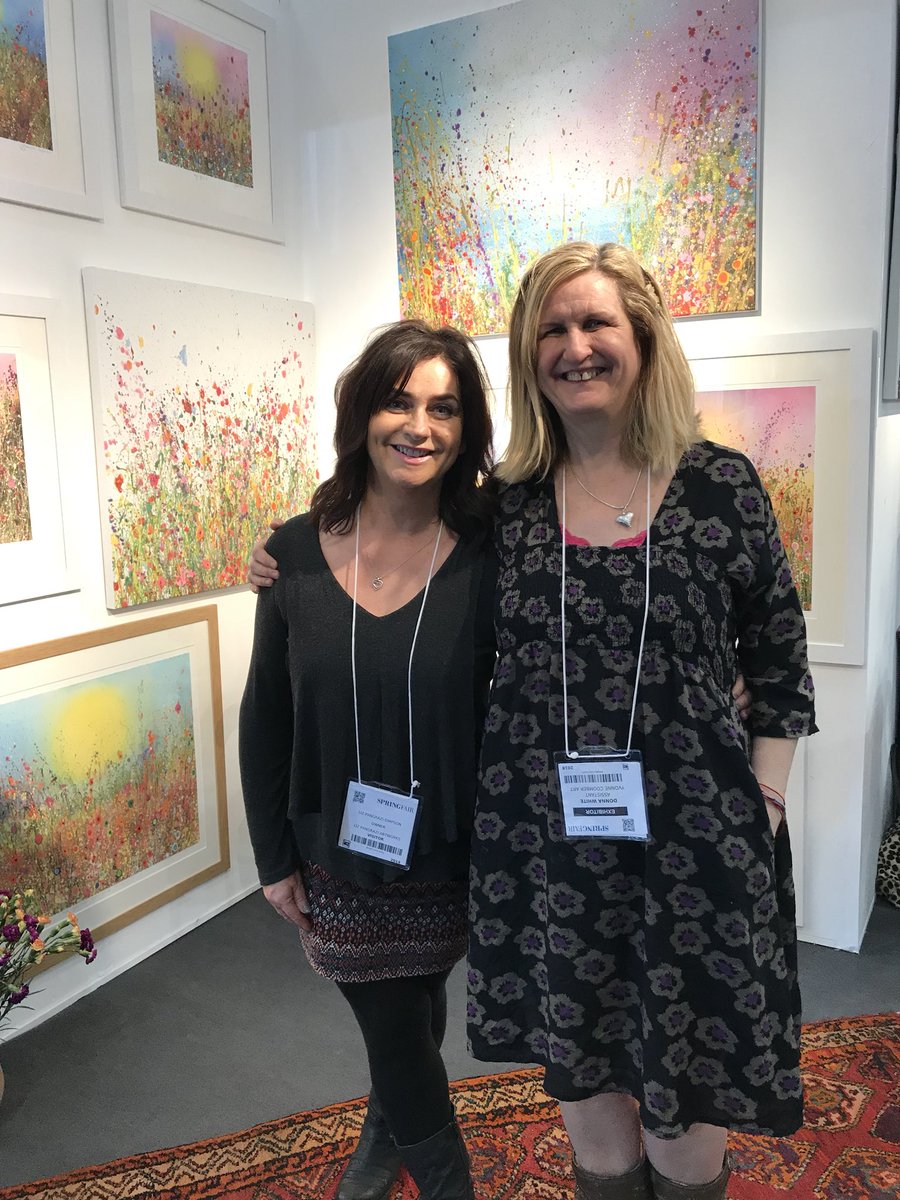 What an inspirational day #SpringFair2018 and lovely to meet <a href="/yvonnecoomber/">Yvonne Coomber</a>