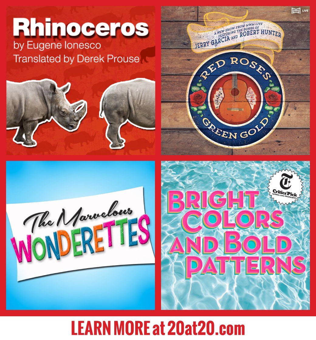 It's a snowy Wednesday, but there is still theater you can see for just $20 tonight!