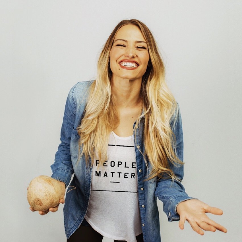 Survivor's Figgy launched new line to promote gender equity with #ATHENA and #Sevenly today!