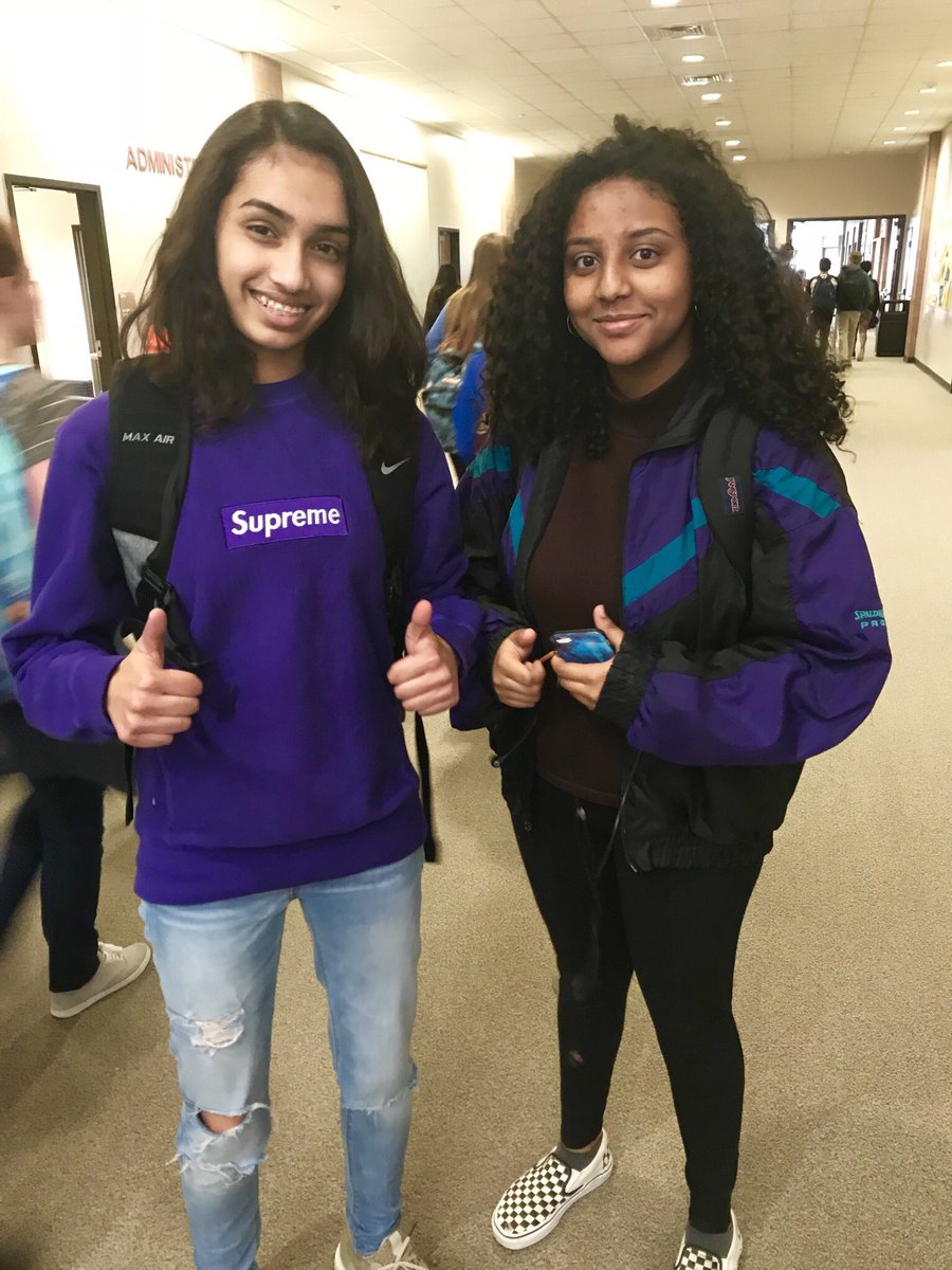 CTHSFBLA's tweet photo. Man, has purple ever looked THIS good? @MarchofDimes #FBLASpiritWeek https://t.co/7dyum3zMuA