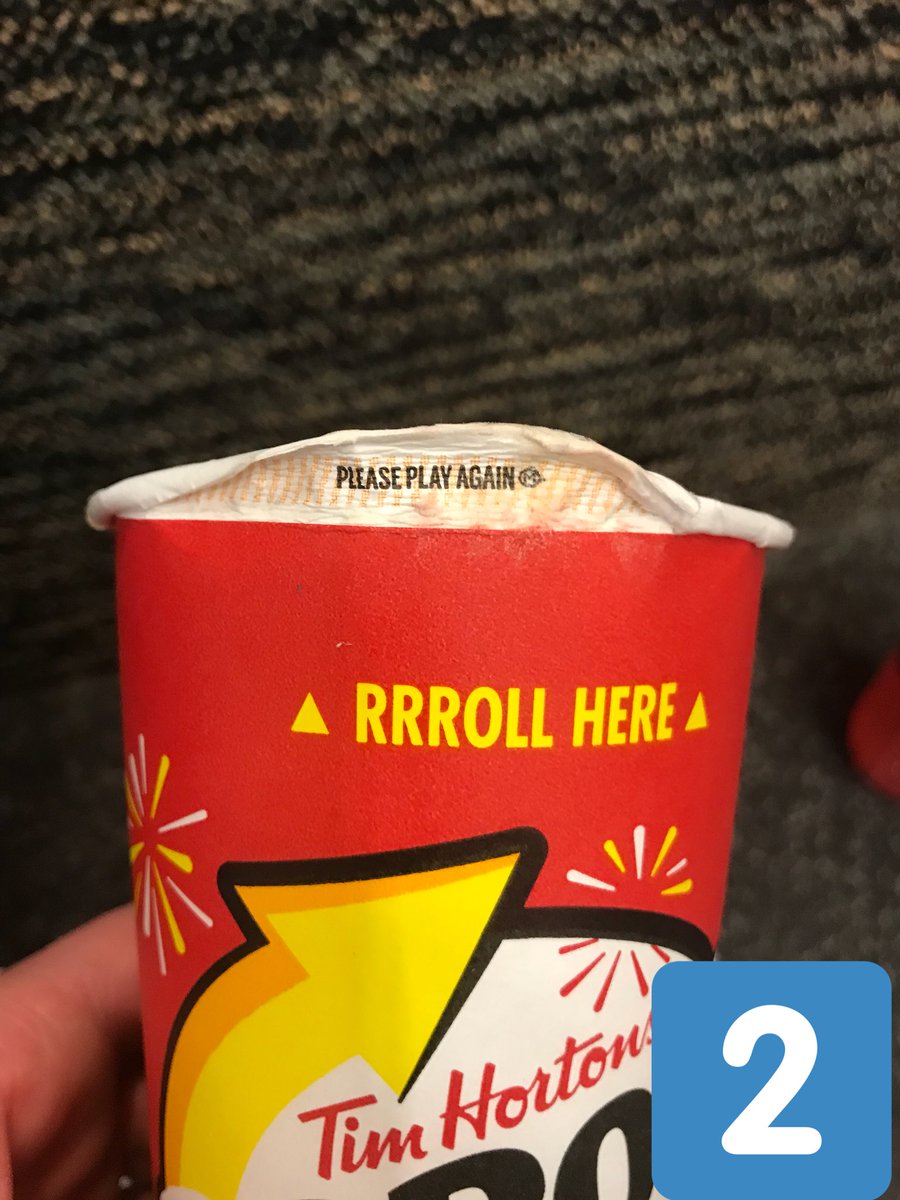 GoldyGoes's tweet photo. Pic #1: πΆItβs the mooooost, wonderful tiiiime of the... πΆ
Pic #2: F U Tim Hortons. Got me again.
#RollUpTheRim #TimHortons #MoneyDump https://t.co/u5ZCG8UE2D