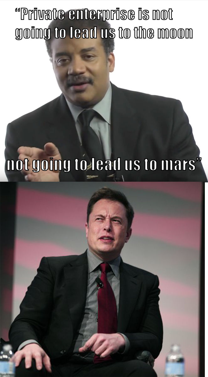 giffffffy's tweet photo. I wonder if Mars smells a little Musky... #neildegrassetyson #spacex #olmusky https://t.co/bSBPpucY4v