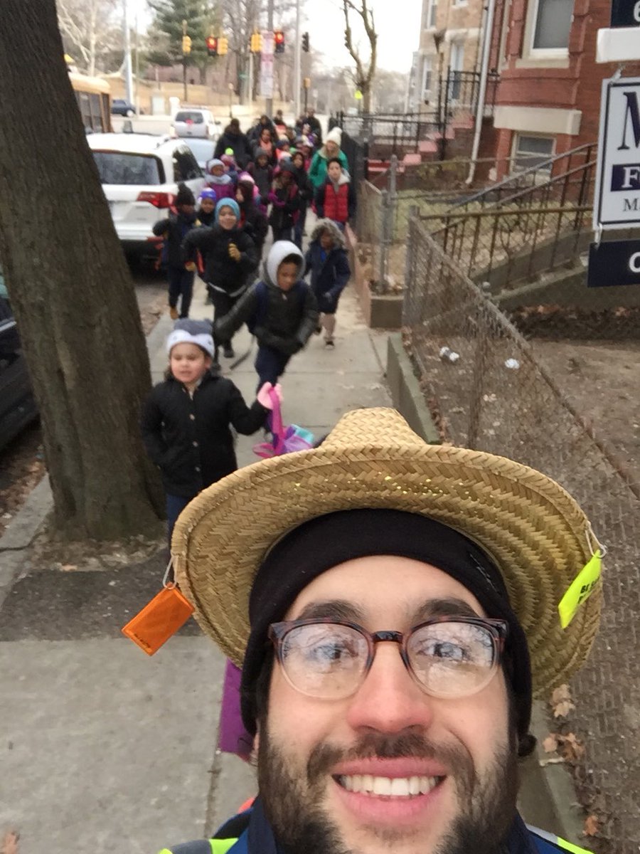 CoachBalto's tweet photo. #BPSWalkToSchoolDay was a blast. 3 walking routes all meeting at the Ellis!! So much fun!! Thank you parents, staff, @Kim_Janey & of course @bostonpolice Every time the final picture has more students in it!! #EllisWellness #SafeRoutesBoston https://t.co/s37lMdQbx1