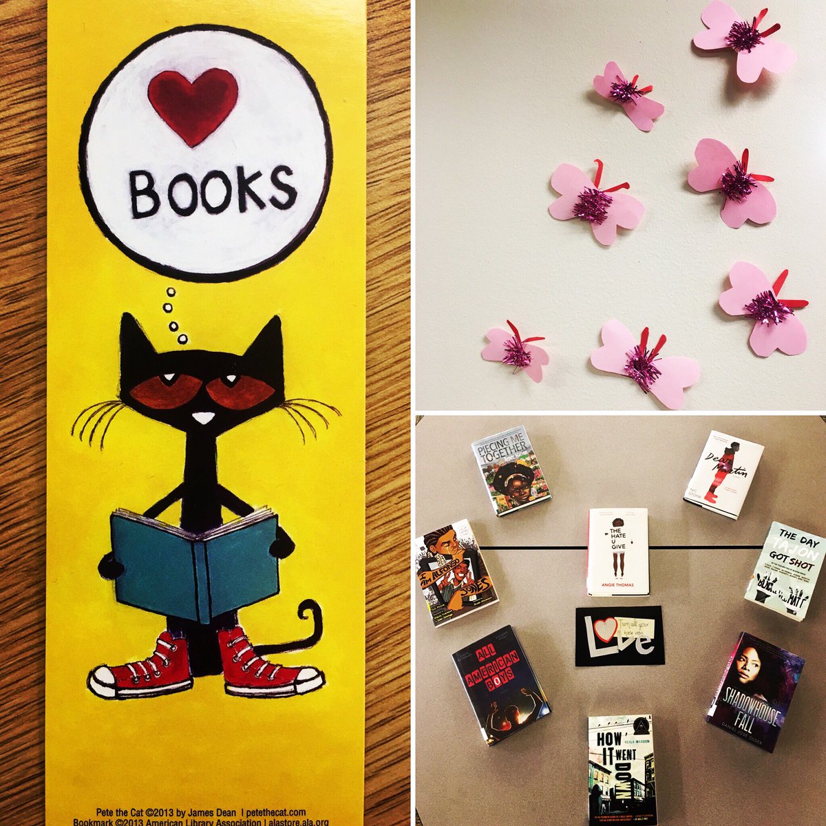 mhsreads's tweet photo. Mend a broken heart with a book this month! #bethechange #turnhateintolove https://t.co/jZkRqNTkja