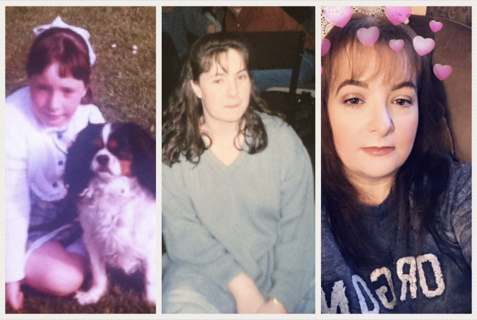 chocdream14's tweet photo. Me age 8, 18 and 42 https://t.co/uU5XAUoKqg