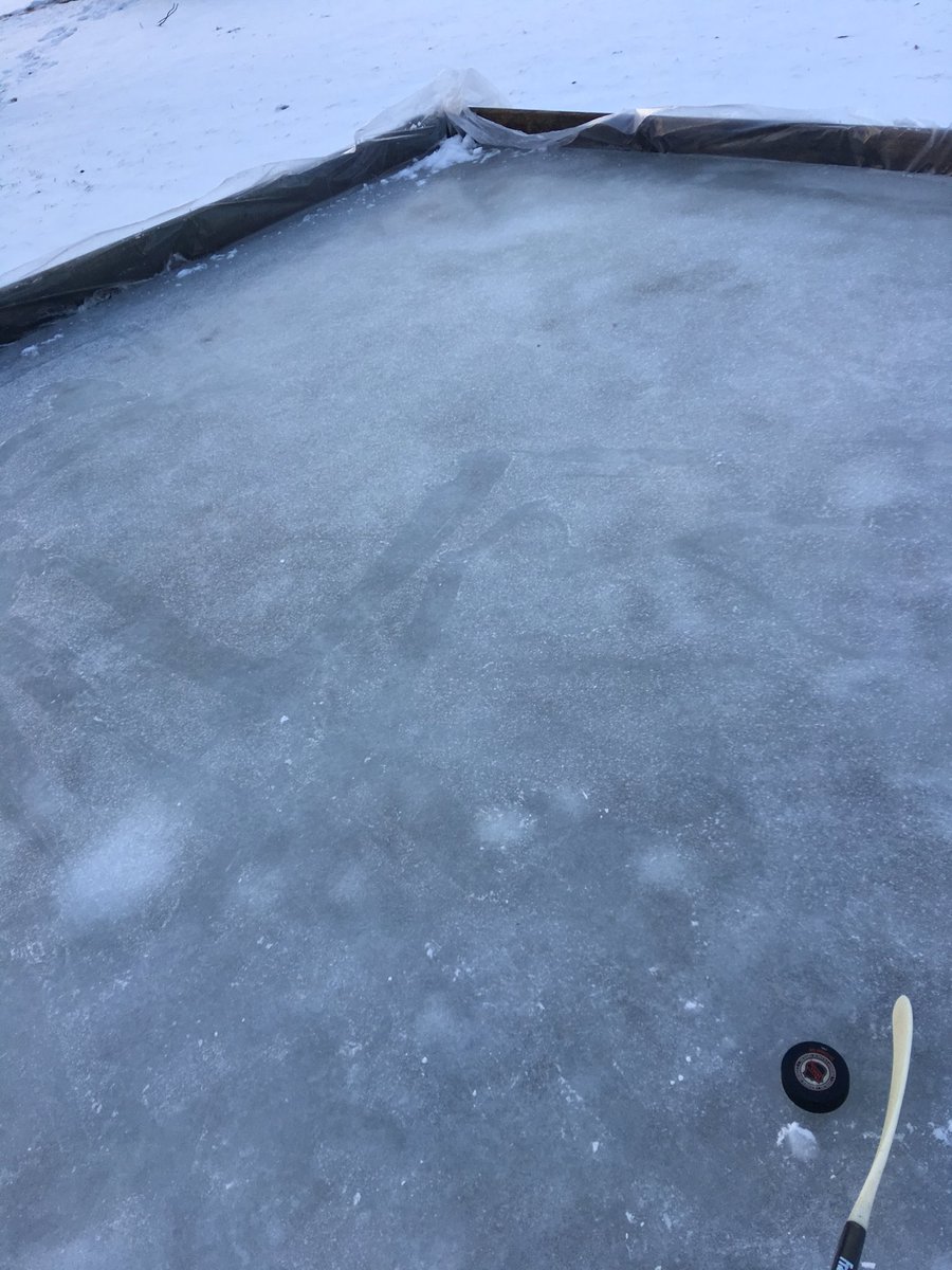 EddieHoot's tweet photo. On my small sheet of ice but going big next year https://t.co/AtaQoRRyT3