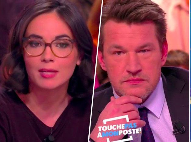 GregoireRolandI's tweet photo. Violente #dispute entre Agathe Auproux et Benjamin Castaldi à propos des anciens tweets de la chanteuse #Mennel de #TheVoice 
Benjamin Castaldi accusé de "relayer les infos de la #fachosphère" 
#GPHNEWS #TPMP https://t.co/RlmETsbFgG