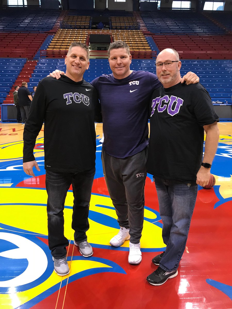 Had a great time hanging out with <a href="/CoachRyanMiller/">Ryan Miller</a> and the TCU basketball team w/<a href="/DegeestNathan/">Nathan DeGeest</a>