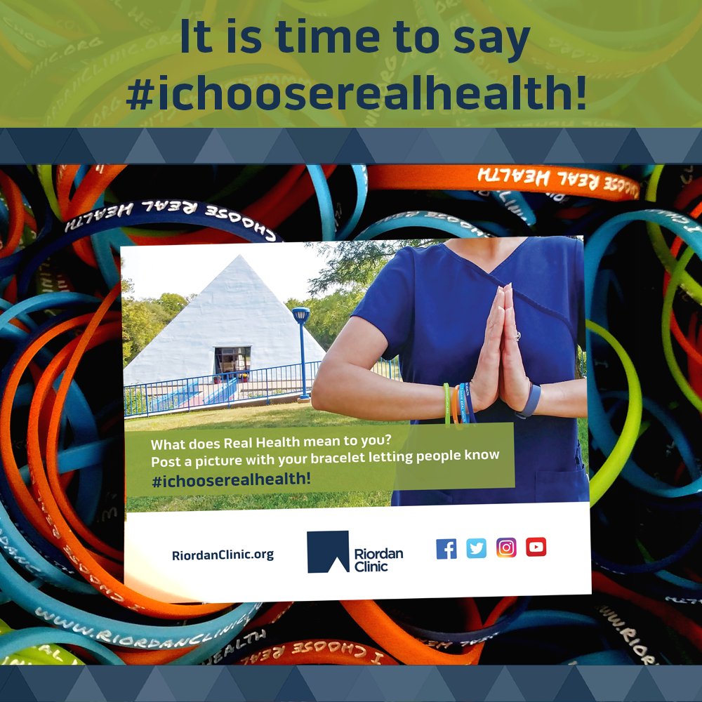 Bracelets are located on site in all three clinics and on our website. Share with others why #ichooserealhealth!
#Realhealth #Riordan #Health #RiordanClinic #Holistic