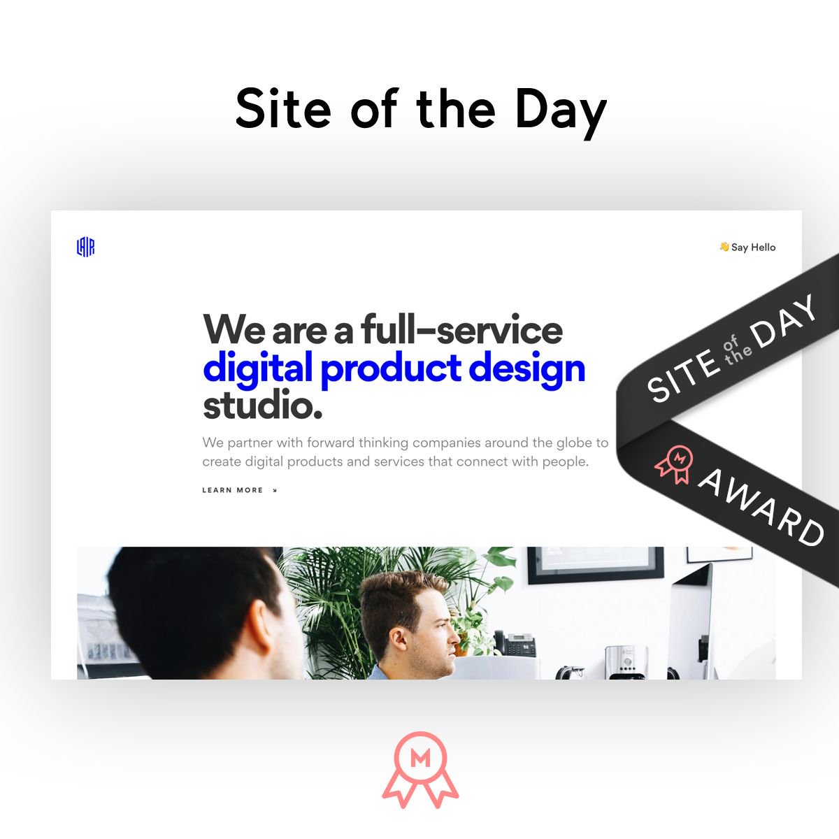 weareLAIR's tweet photo. What an incredible response to our new website! Thank you to @mindsparklemag for the feature and awarding us 'Site of the Day' 🏅 😁 To check out our website, visit https://t.co/EuXQV38suH. https://t.co/HxWkOD9Wil