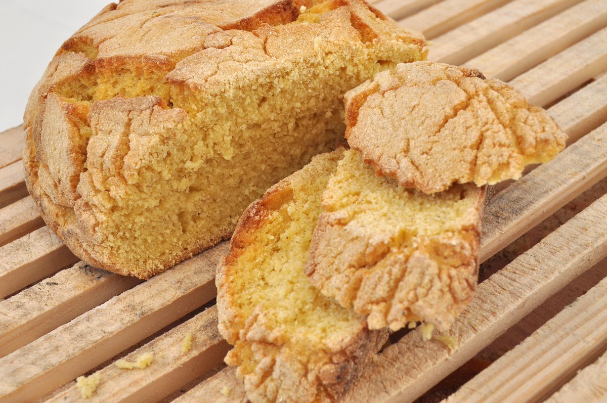 Broa is a delicious corn bread that is a great complement to many Portuguese dishes, especially Sardines.
