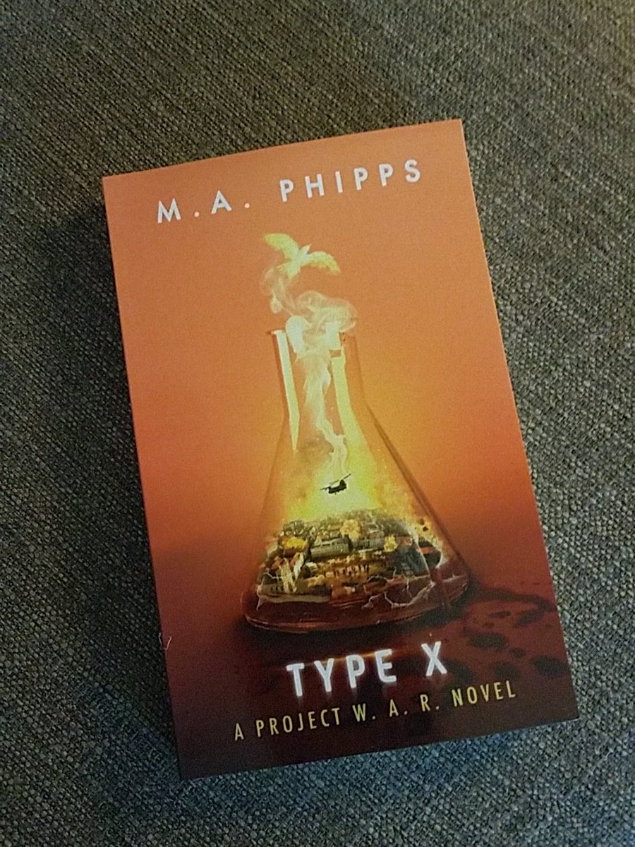 MarandaLeee's tweet photo. I got mine, did you get yours! @authormaphipps #ProjectWAR #TypeX #newrelease #Ultraxenopia https://t.co/QxbOotynG1