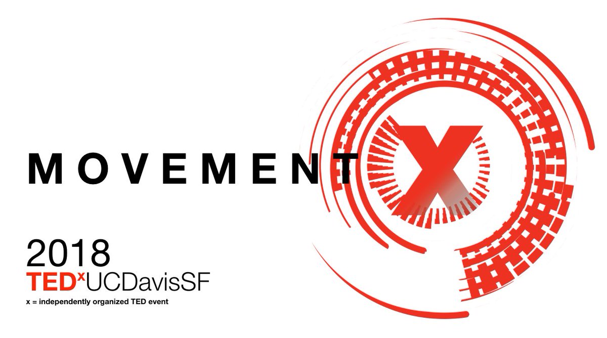 What keeps you going when the going gets tough? Share your “movement” with the world at the 2018 TEDxUCDavisSF event in San Francisco on 4/29. Round 1 deadline for Speaker Application is coming up in 7 days on 2/14! Apply to be a speaker now on tedxucdavissf.com/apply/