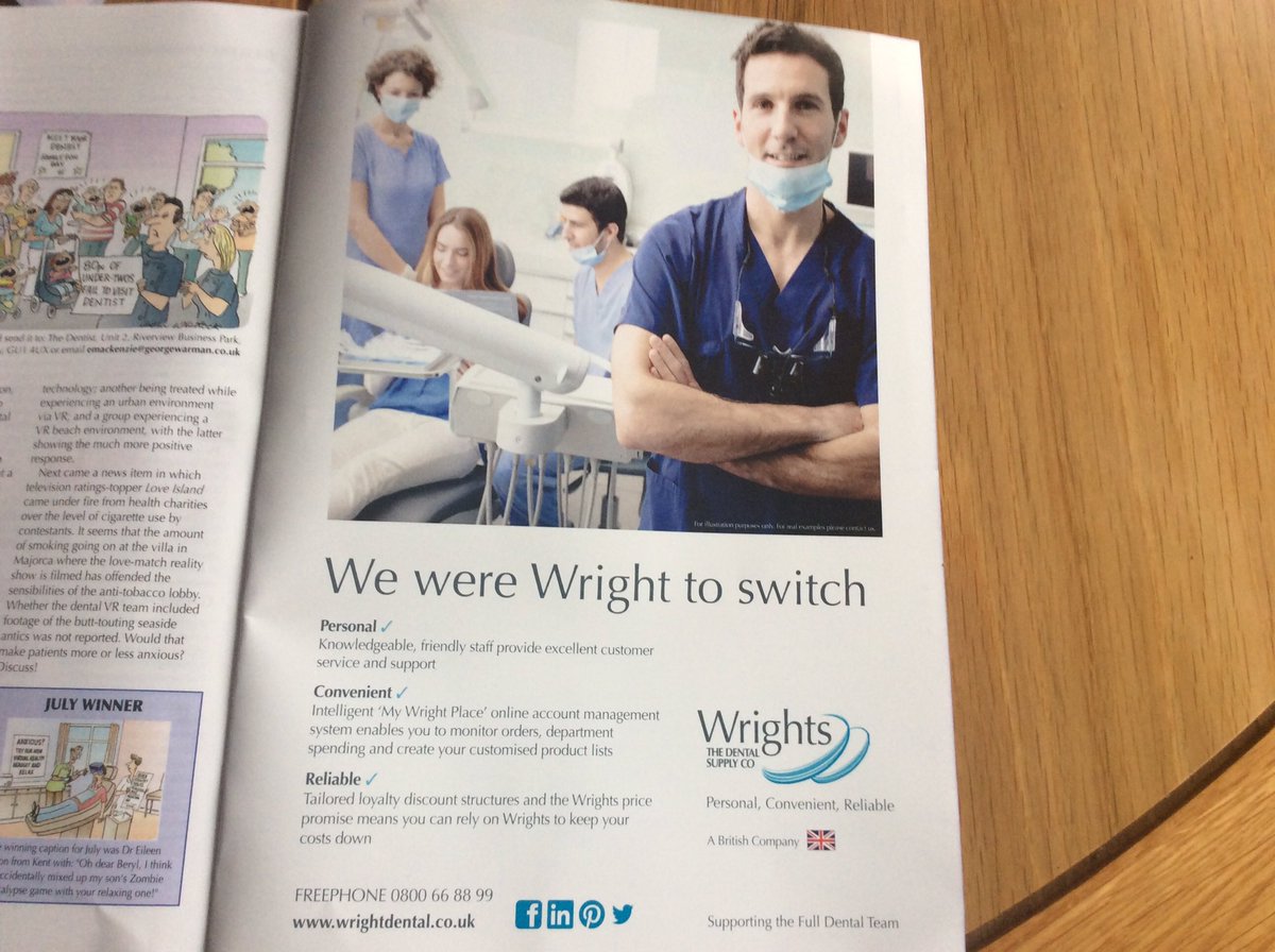 BallettR's tweet photo. Customers of a UK corporate dealer seem to b having problems with basic products being out of stock .Try us instead :) @WrightsDental https://t.co/FtaaSjlC4M