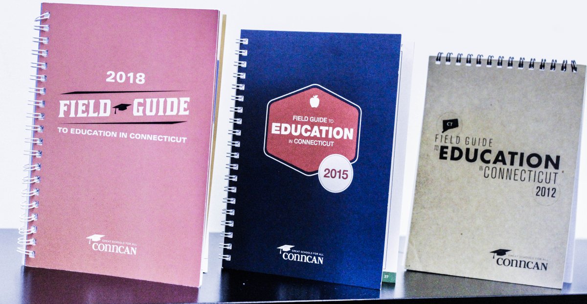 conncan's tweet photo. Everything you want to know about education is now at your fingertips in our 2018 Field Guide to Education in CT! https://t.co/phzur8bfWf #2018FieldGuide https://t.co/LYnchBxDaL