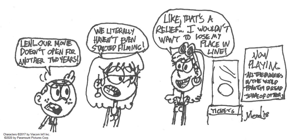 rwmead's tweet photo. Only 730 days until #TheLoudHouseMovie! For those of you who aren't Lisa, that's two years. #TheLoudHouse #SharpieDoodle #rwmeaddraws https://t.co/XYAuHPgG5w