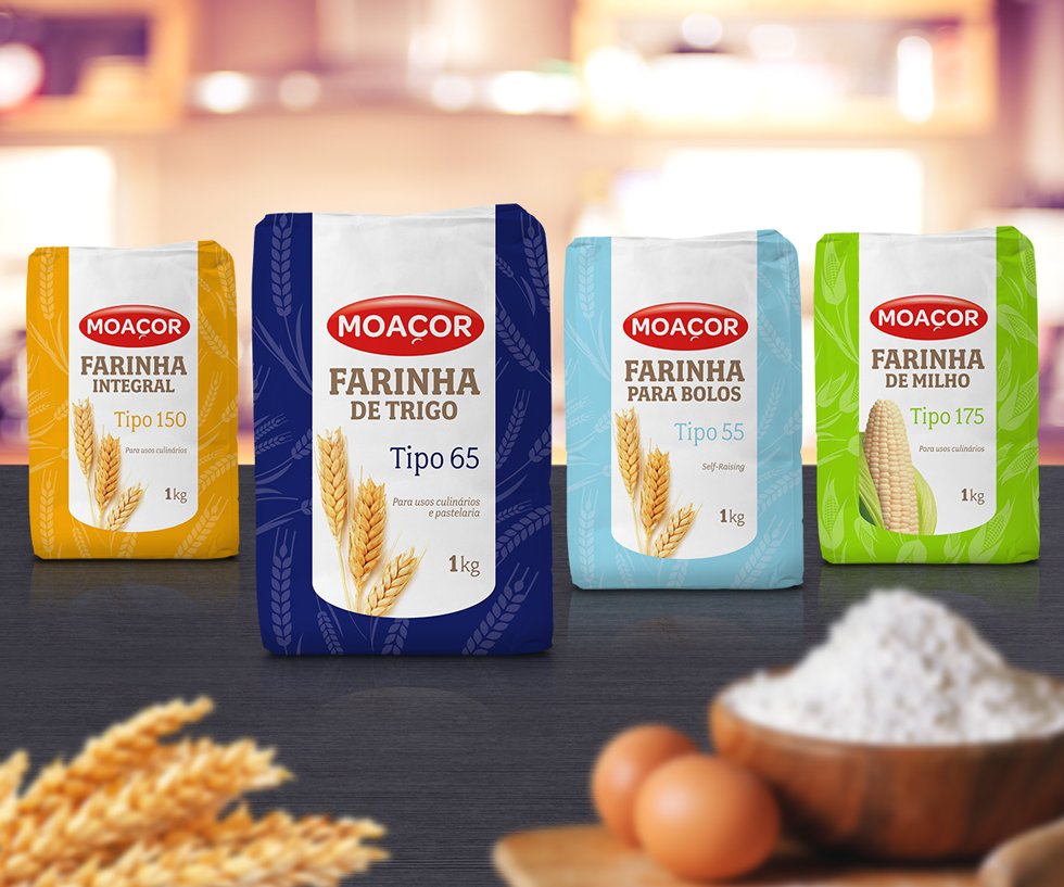 wortikazores's tweet photo. Nova imagem farinhas Moaçor. #design #packaging #packagingdesign #wortik #energiacriativa #azores #moacor https://t.co/3qay6IgDfz