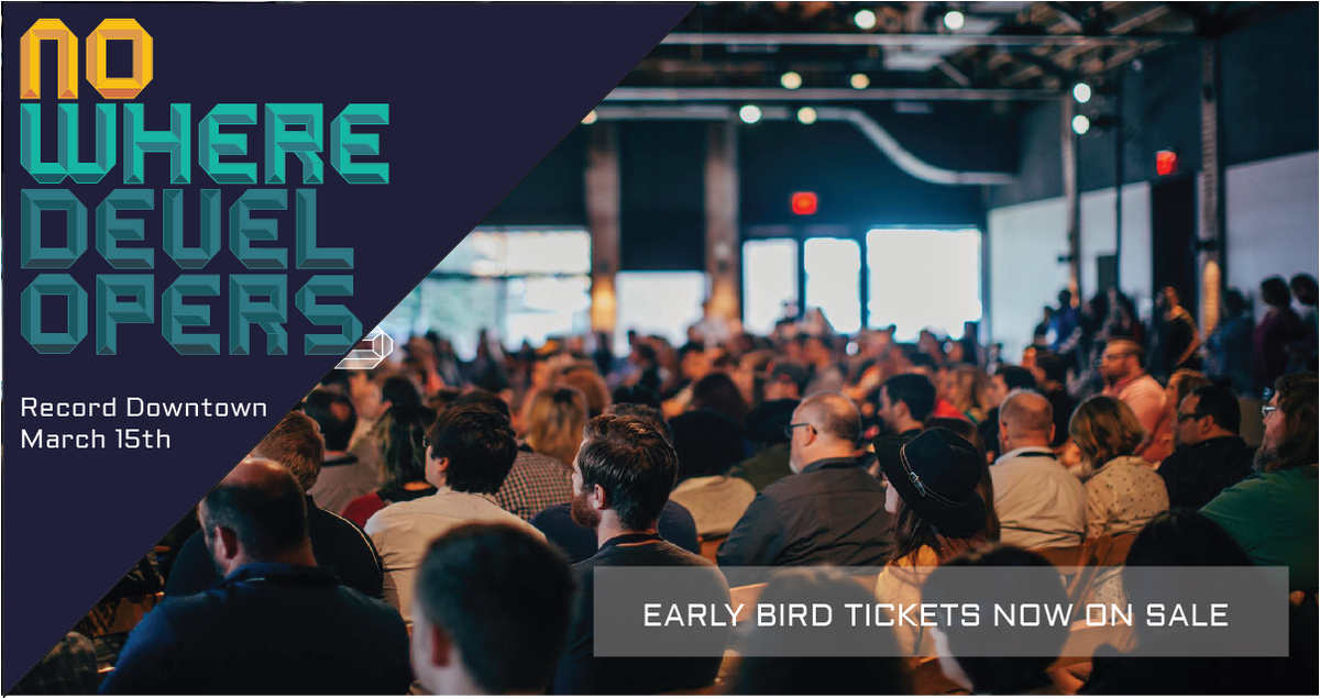RT <a href="/nwarkcouncil/">Northwest Arkansas Council</a> Nowhere Developers Conference Set for March 15 in Northwest Arkansas; Early Registration Deadline is Feb. 14 - sot.ag/7hLh5