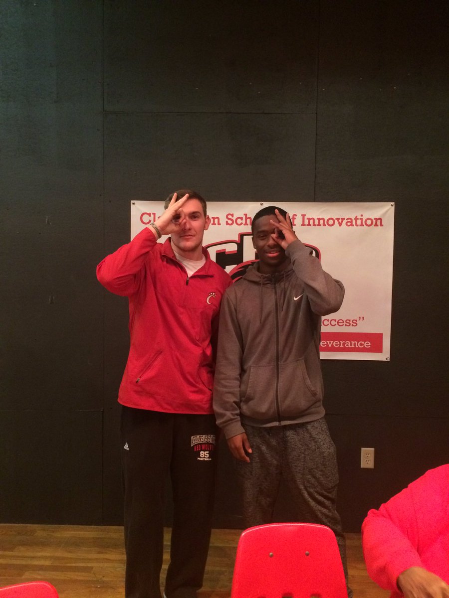 jlove_80's tweet photo. Congrats @JD24Smith on signing with ATU today! Big things coming his way! #Wonderboy #LoadTeam https://t.co/UGS6R8s0SU