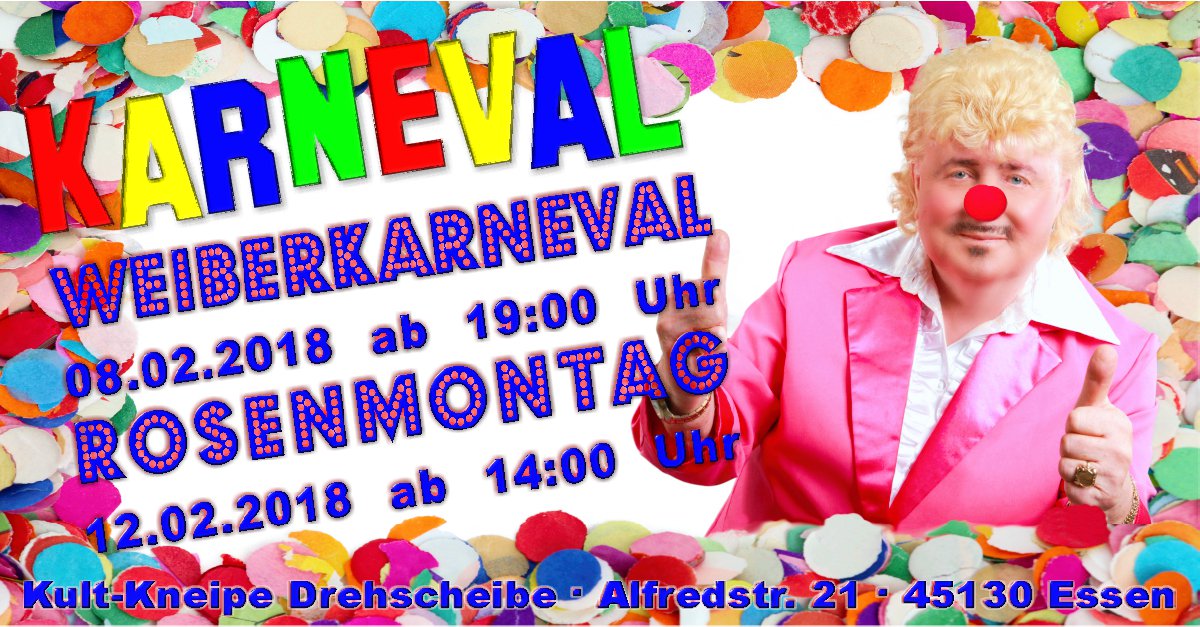 Renepascalessen's tweet photo. #RenéPascal #DrehscheibeEssen #KarnevalEssen https://t.co/Lfz9vejJSw