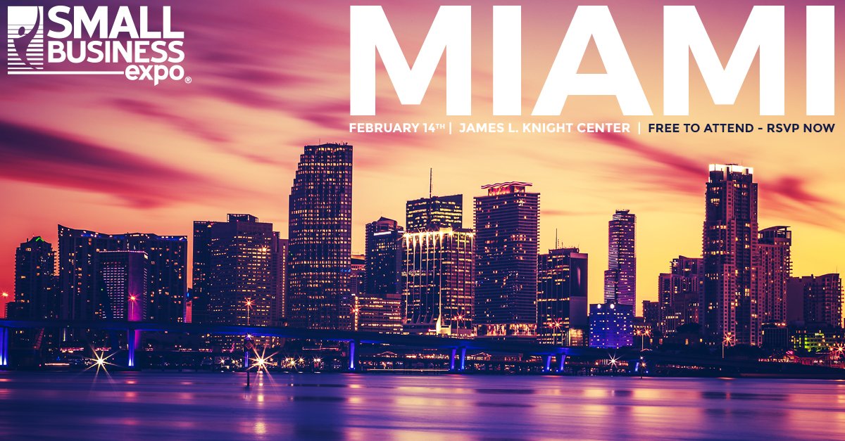 QivistCommLoan's tweet photo. Visit our Booth #409 at #SmallBizExpo #Miami on 2/14/2018! Register &amp; network w/ thousands of business professionals! https://t.co/H9ummYt9p7 https://t.co/QbhUwzarNc