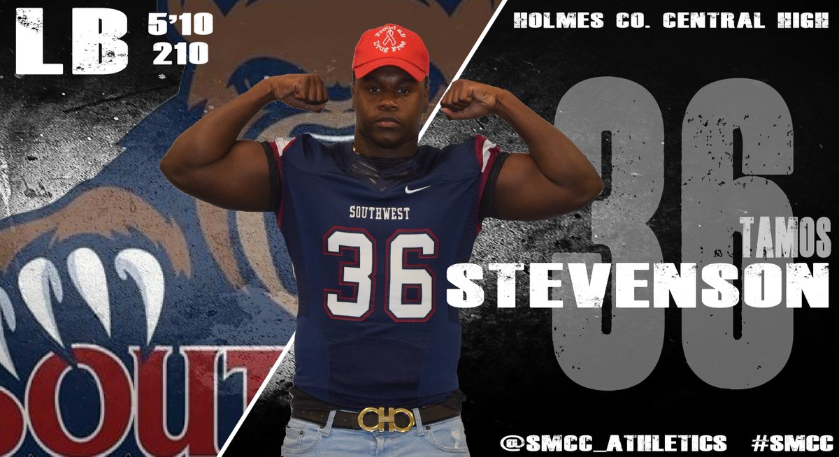 SMCC_Athletics's tweet photo. Meet Tamos Stevenson of Holmes County Central High School https://t.co/nhdGUJVxGX