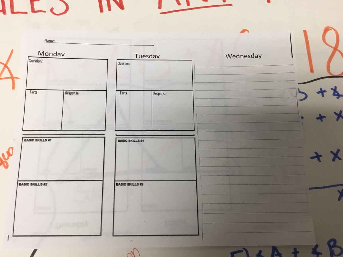 IngramWhite's tweet photo. Getting ready for my #writingwednesday #write2learn ! My #SuperScholars will be using their #BBB (BigBeautifulBrains) today!!! #hawksome https://t.co/Kd6ymEYNj8