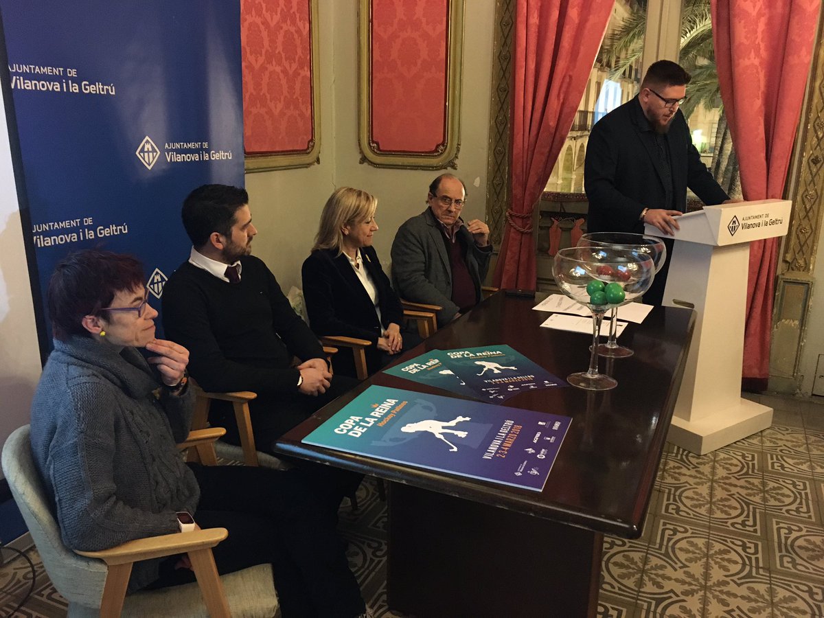 ajuntamentvng's tweet image. Sorteig #Copadelareina La competició se celebra a VNG de l'1 al 4 de març. @neuslloveras @blancaalbapujol @cpvilanova @FedPatinaje