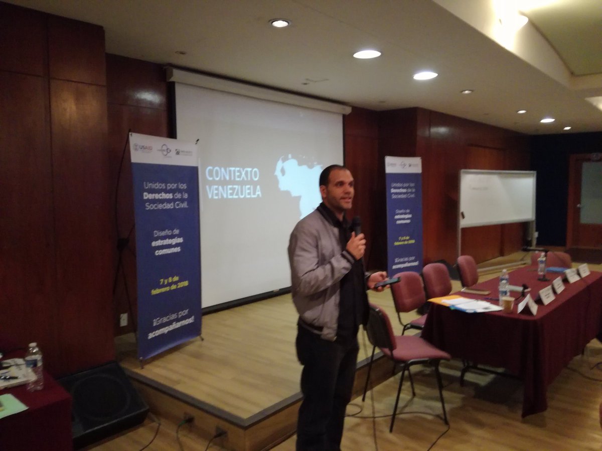 Venezuela: Casos radicales de represión a sociedad civil, detenidos politicos, violencia y emergencia humanitaria. Presenta <a href="/_Provea/">PROVEA</a> evento <a href="/UnidOSC_Mexico/">UnidOSC</a>