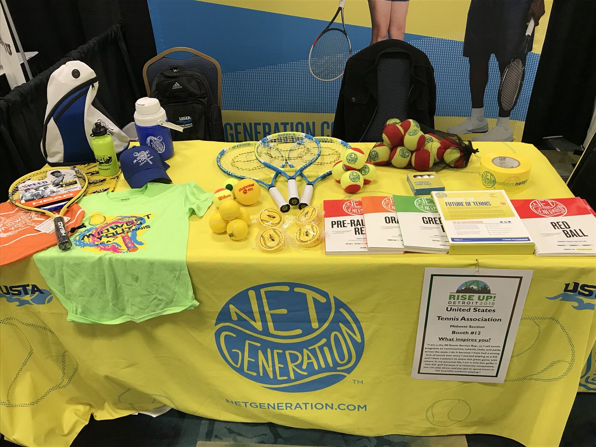 TennisRepMI's tweet photo. mParks Conference and Trade Show in Detroit! Growing the game! #netgeneration #ustamidwest #mparks https://t.co/5kDwlS7H5S