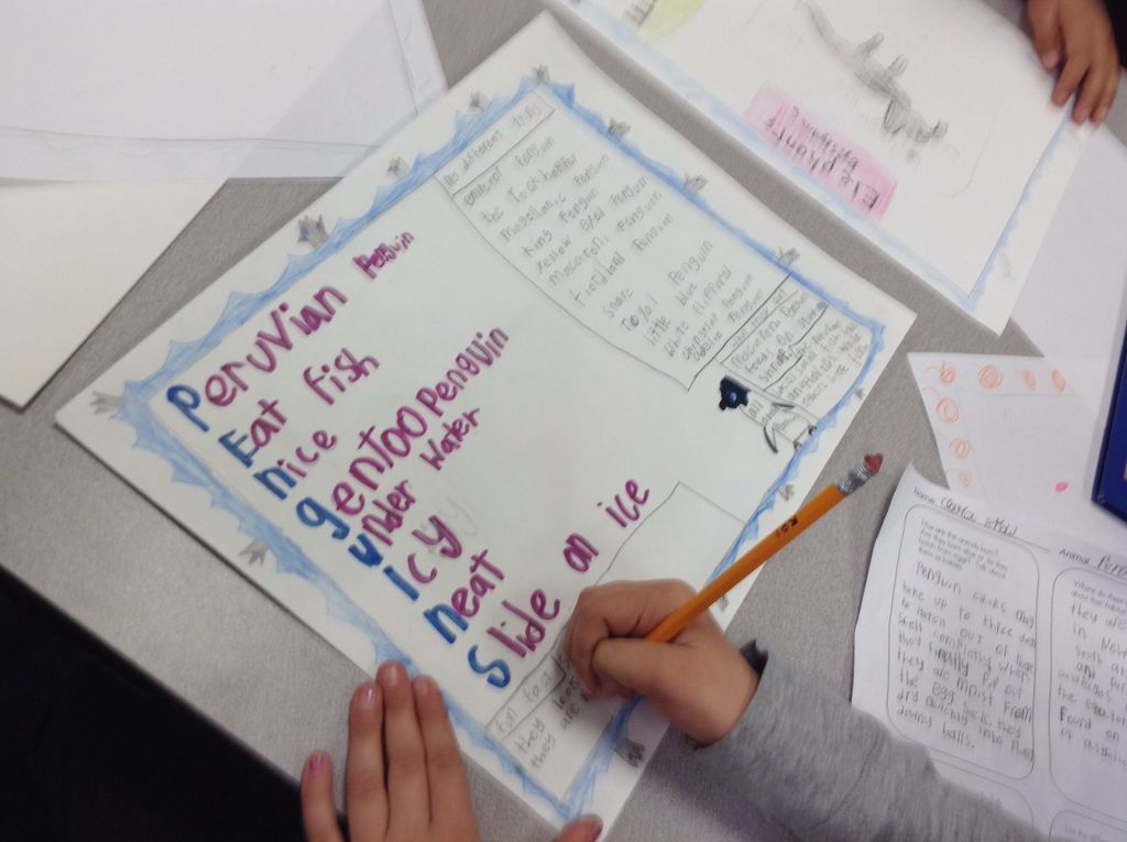 CollegeHillsTC's tweet image. 1st grade learning how to do one pagers.#kidtweet #CHEtigercubs