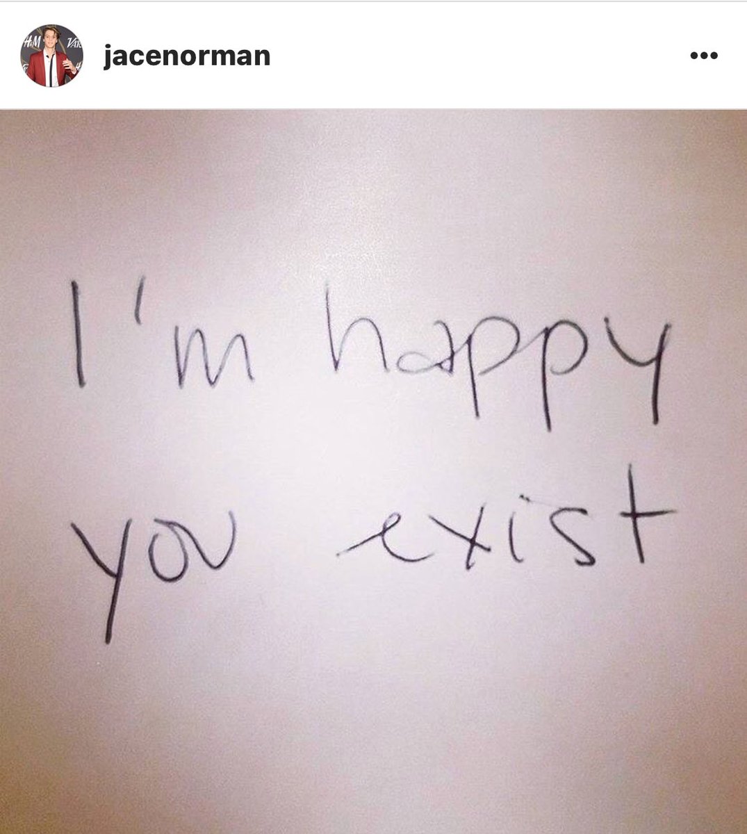 JacesFans122's tweet photo. I'm happy you exist @Jacenorman https://t.co/uKWVCgH7S4