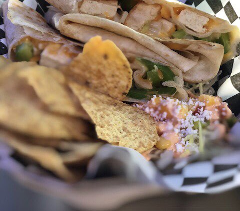 Vegetarian quesadilla Lunch at 5th and Minna <a href="/bestfoodtruckSF/">BestFoodTruckBayArea</a> <a href="/otgsf/">Off the Grid</a> <a href="/mobolet/">Mobolet</a> <a href="/nowsfo/">San Francisco CA Now</a> 
Cuban Fusion <a href="/ElGondo/">el gondo</a>