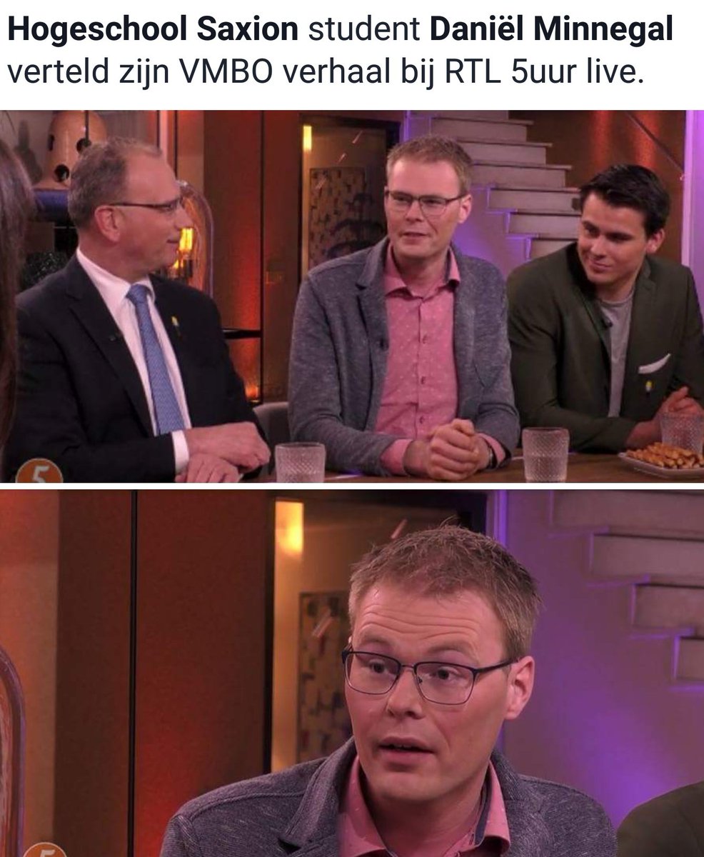 btb_saxion's tweet photo. @Saxion student Daniel Minnegal is te gast bij @RTL4 5 uur live om te vertellen over zijn #VMBO #bouwtechniek achtergrond! Op dit moment studeert hij af @btb_saxion @SaxionBBT @SaxionTechniek https://t.co/y7wBjJxbmt