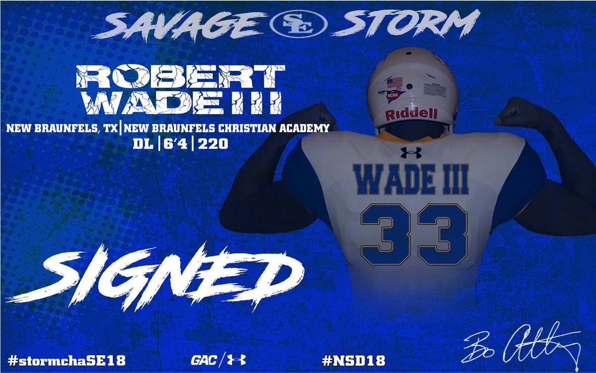 GoSoutheastern's tweet photo. Welcome @MWiii Time to work! #stormchaSE18 #NSD18 #WEWILL https://t.co/0ThuQCSeGo