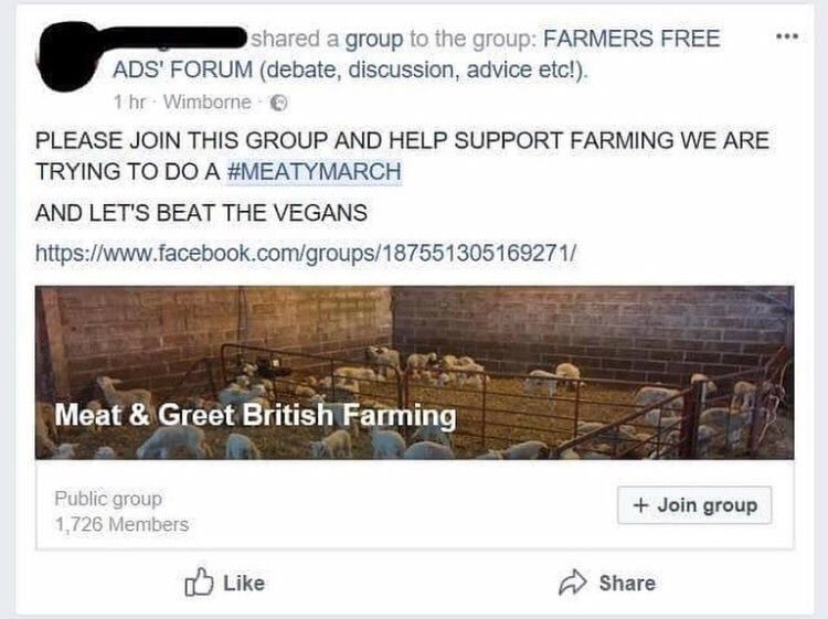 Veganella_'s tweet image. Farmers think encouraging the public to pay for slaughter is “winning”, forgetting that the animals lose for their ego contest 🛑 #slaughter #februdairy #farmerlogic #wrongpriorities #meatymarch #meatfreemarch @WeAreVeganuary @meatbritfarming