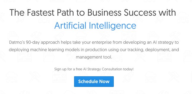 datmoAI's tweet photo. Building your AI strategy is the first step towards unlocking the immense business value of your data. @DatmoAI is here to help -- sign up for a free consultation today at https://t.co/wgYdpCUt0f! #ArtificialIntelligence #DataScience #MachineLearning https://t.co/9O5uqRJ6S1