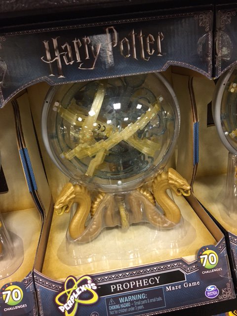 BNWellington's tweet image. This #HarryPotter inspired #Perplexus maze game will test the skills of even the most talented witch or wizard. @SpinMaster