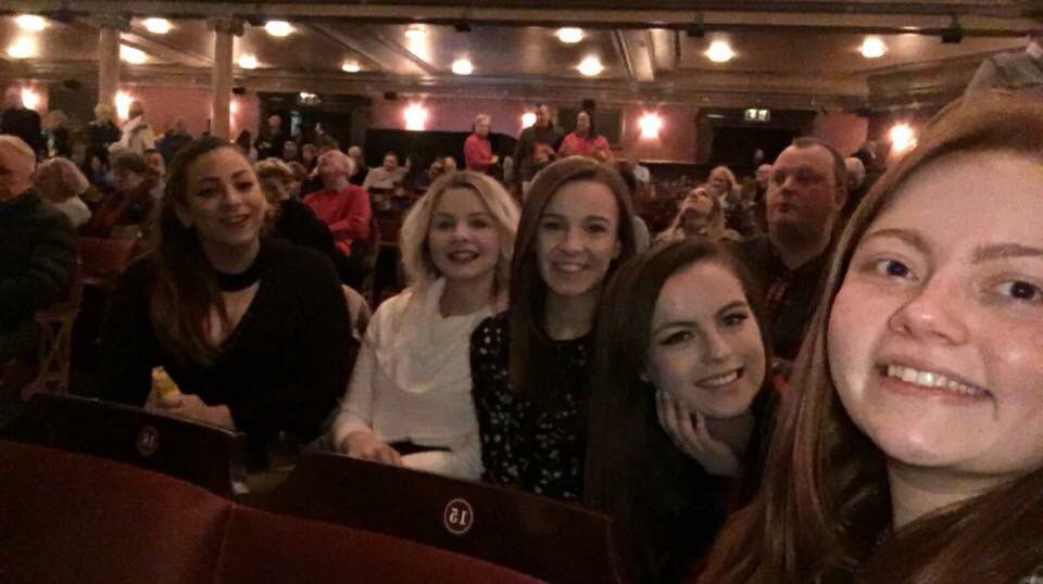 Miss Saigon at the festival theatre tonight. BSL interpreted show too, very excited!! 🎭