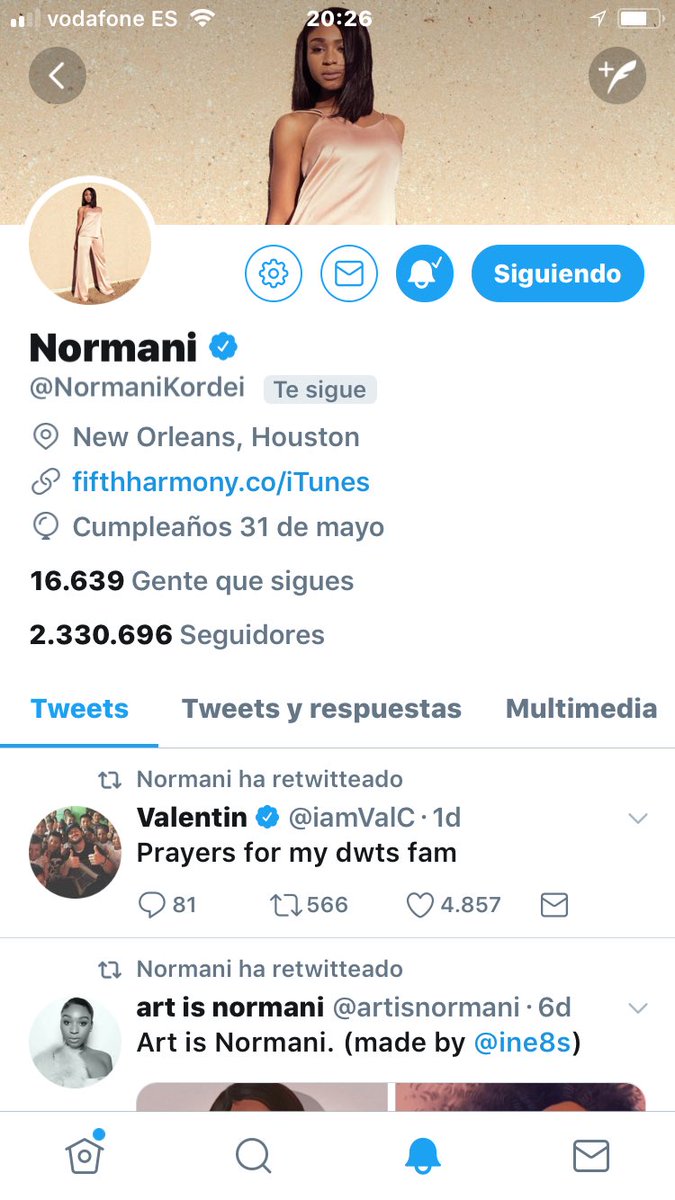 _Support5h's tweet image. nORMANI JUST FOLLOWED ME 😭😭😭😭 THANK YOU FOR MADE MY DAY YOURE AMAZING i can’t believe it!!!!!!!!!! @NormaniKordei