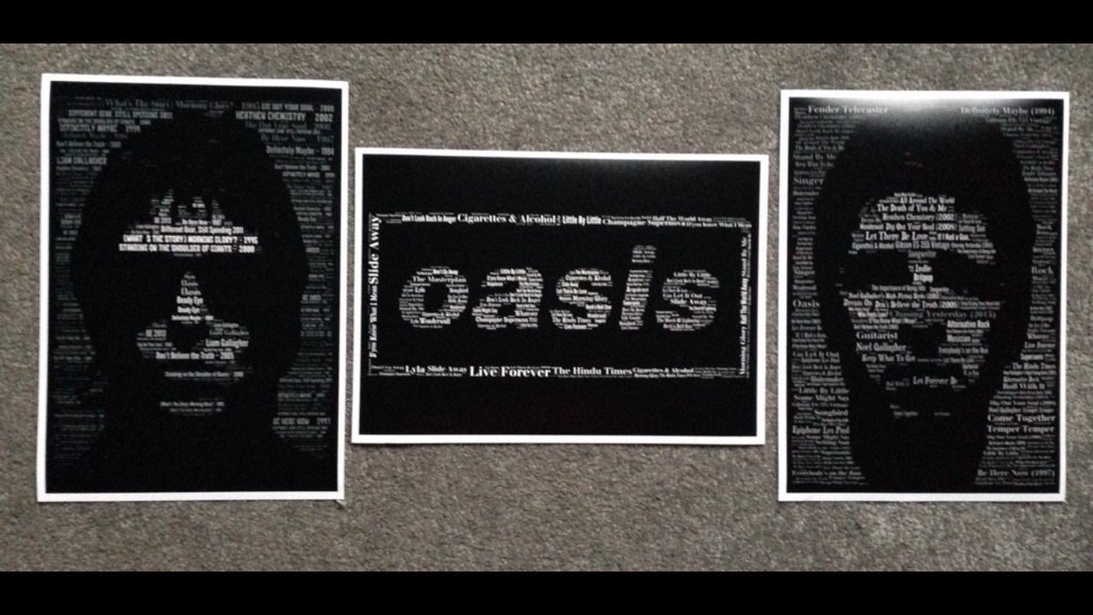 AGT79's tweet image. Tag an Oasis fan...

I’m giving this Oasis set to a follower at 11pm
To enter; 
- RT
- Follow me
Thanks...👌 #Oasis