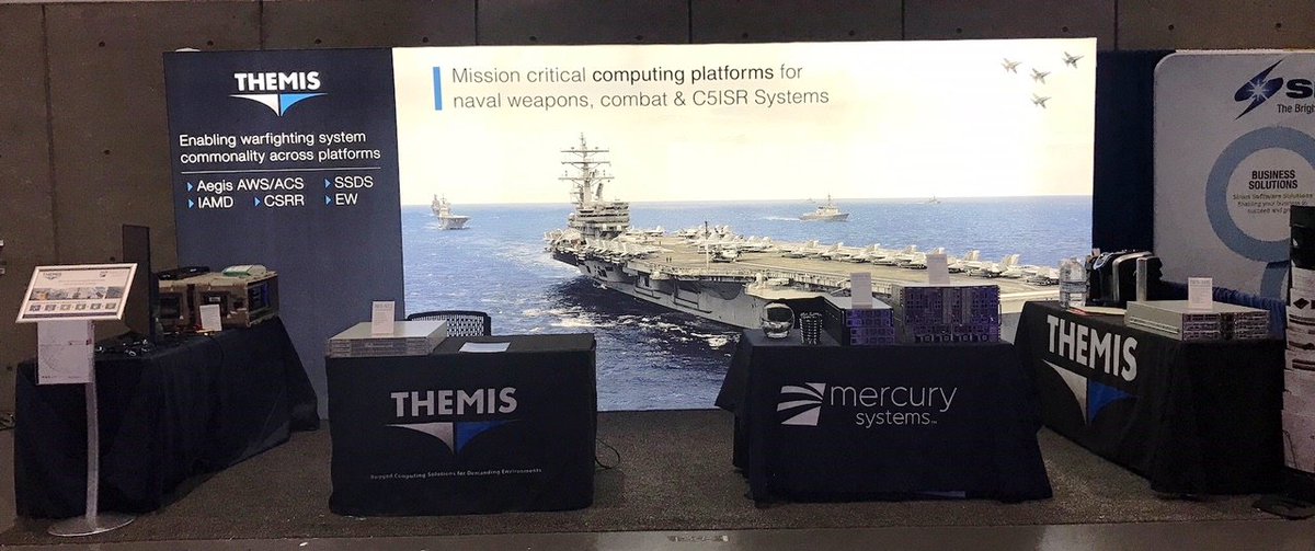 MRCY's tweet photo. Come visit us and our newly acquired teammates @Themis_Computer at booth 1303 to see our newest #innovation HDslim! #WEST2018 https://t.co/TiNAymQ6Zd