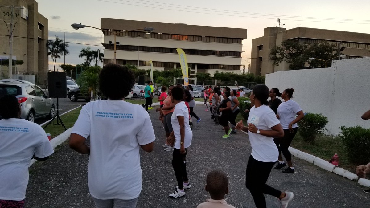WIHCONProp's tweet photo. Come and join the WIHCON Properties Limited Team get Fit and Lean for 2018. February 6th - March 29th .Tuesdays and Thursdays only 5:30pm-6:30pm Cinema Lands Car Park New Kingston #YourPropertyExperts https://t.co/EMbAmIGwLV