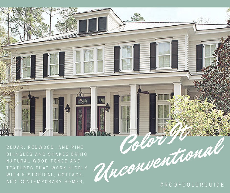 NeGutters's tweet image. Look beyond asphalt and architectural shingles and consider alternative materials when selecting roofing materials.