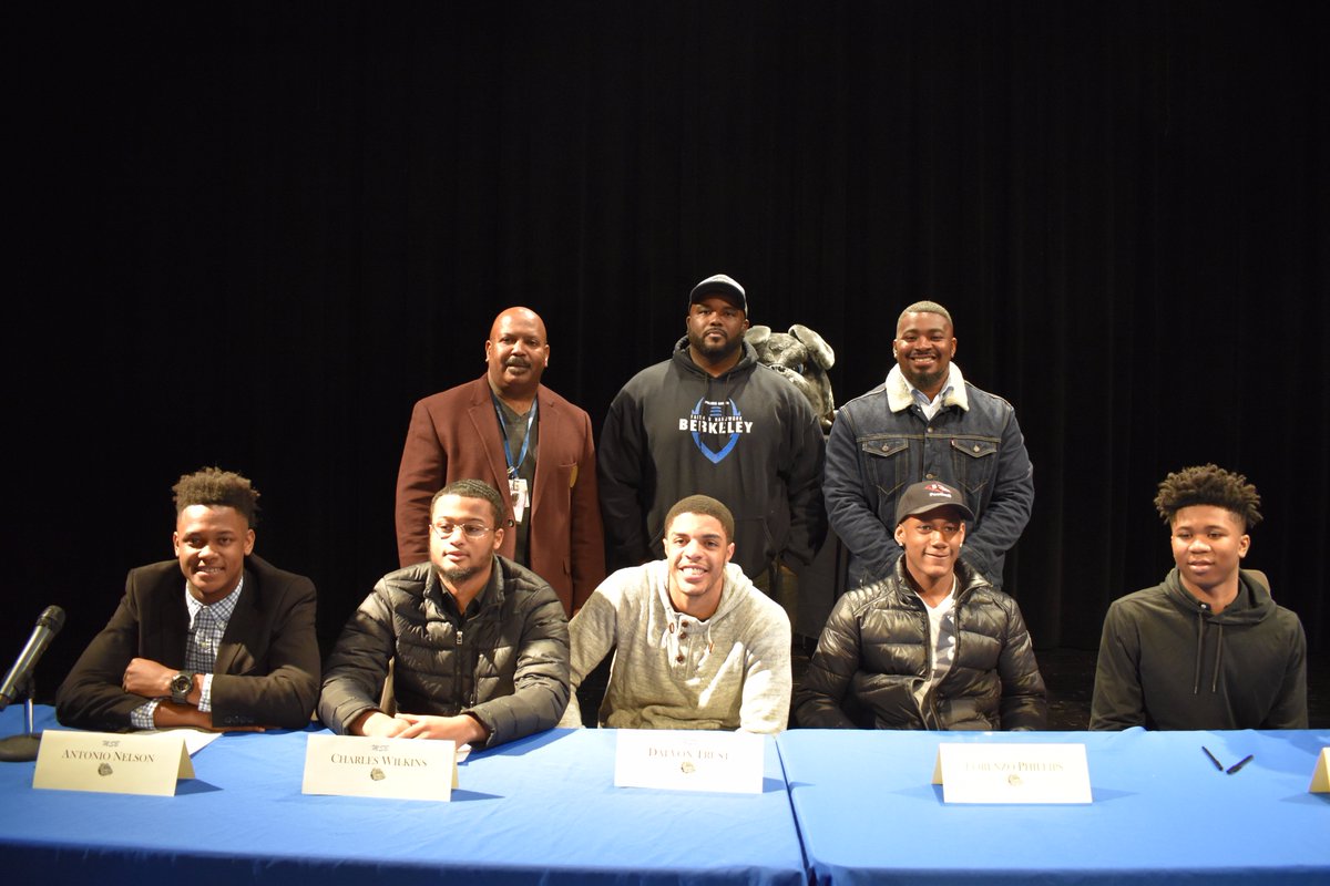 FergFlorSchools's tweet photo. "They are going to some of the same universities as their peers who attended private schools in the area. I'm Berkeley made, they're Berkeley made, a lot of us that are Berkeley made are doing great things. Scholar-athletes made right here." - Coach Brown, @MSB_FB
#BerkeleyMade https://t.co/PMOj3yWbBA
