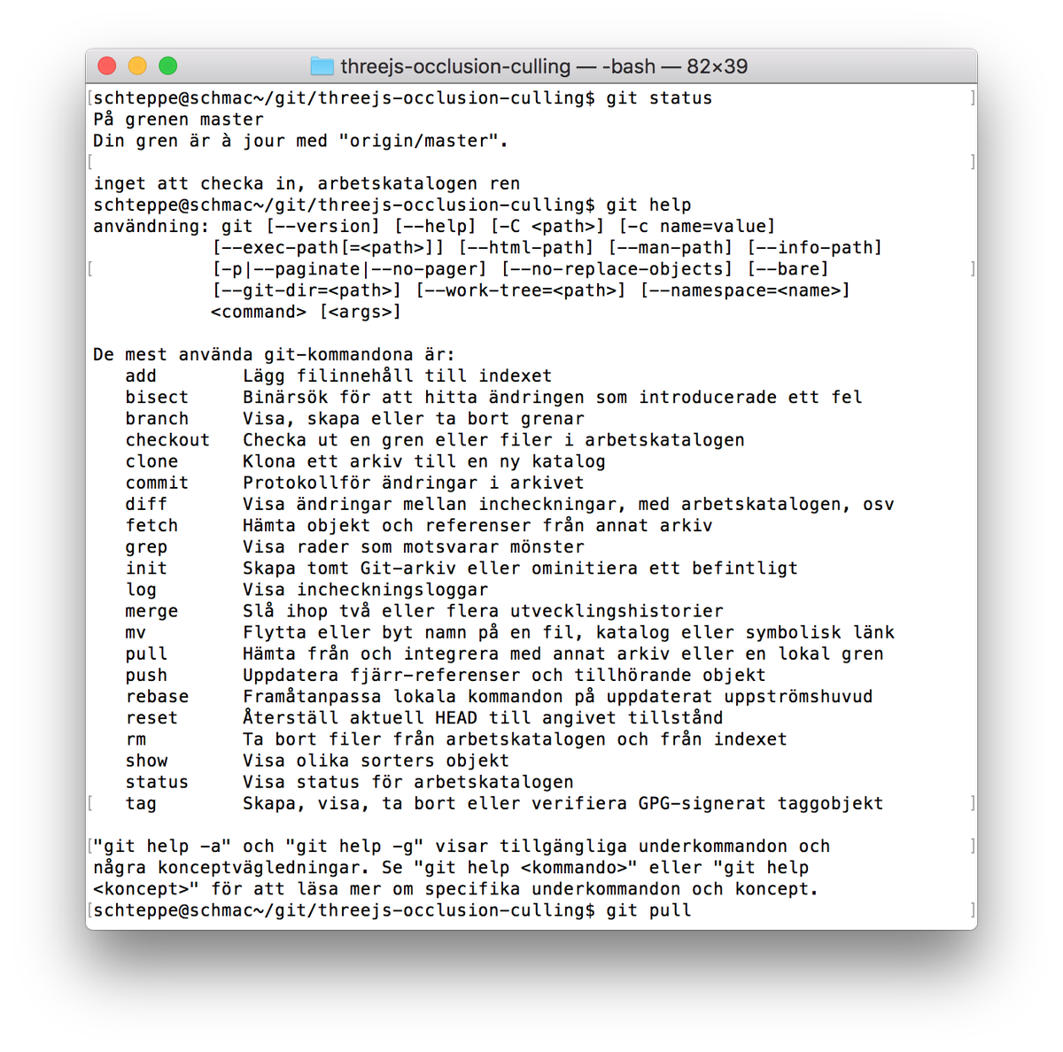 schteppe's tweet photo. Git in Swedish is awesome. https://t.co/lU9LlcIiqP