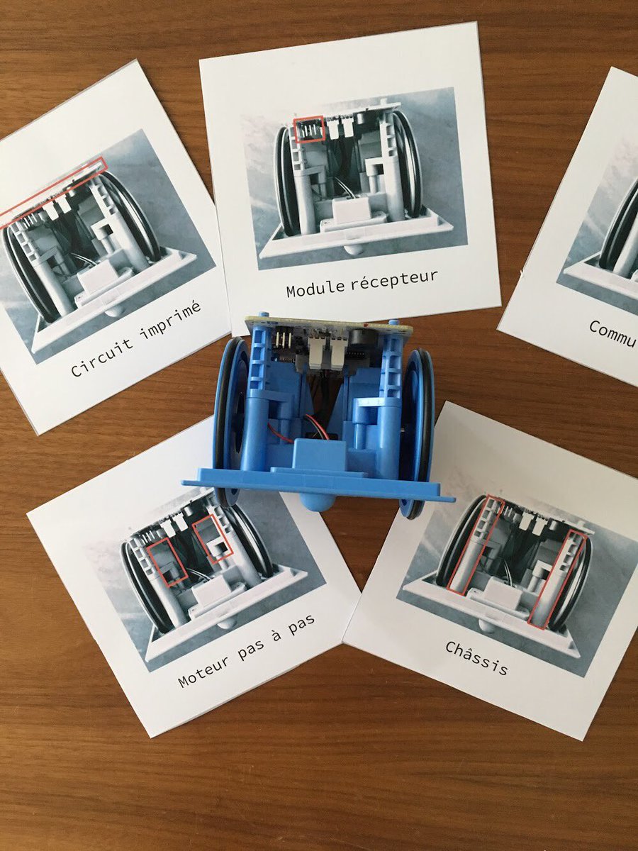 COLORIfr's tweet photo. ✨NEW✨#Cubetto montre-nous ce que tu as dans le ventre 🤖🤖🤖! Nouvelle activité COLORI : à la découverte des entrailles des robots. #montessori #robot #roboticforkids #robotics #cubetto #computerscience https://t.co/Q0l0HEQ67I